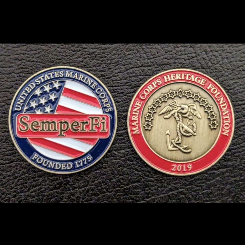3 Coins for $20, USMC Semper Fi Challenge Coins, Limited Edition